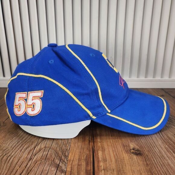 NAPA Racing Strap Back Blue Logo #44 Michael Waltrip Cars NASCAR Mens Sports Dad - Picture 4 of 11